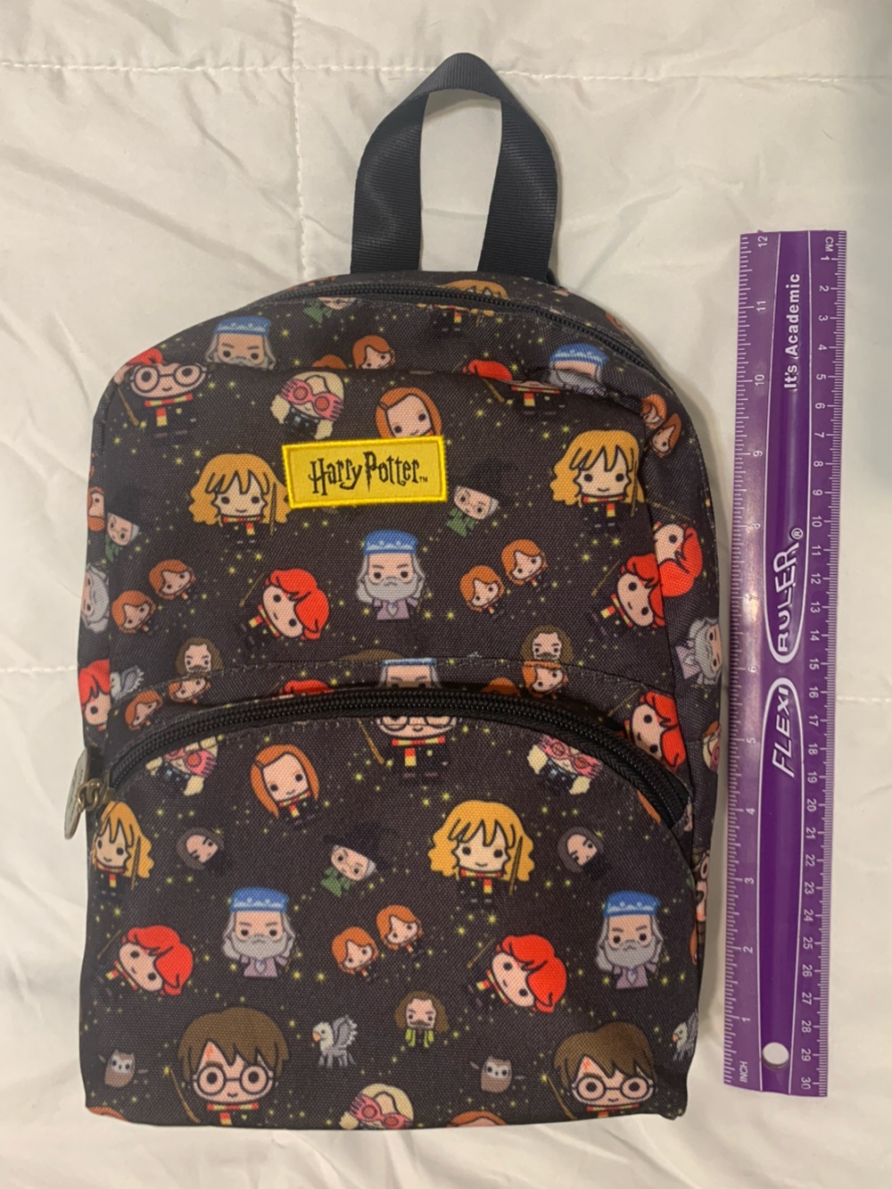 Ju-Ju-Be Harry Potter Mini Backpack - Black with Multicolor Character Print